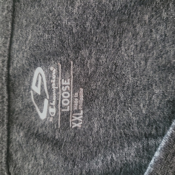 Champion Grey Long Sleeve Hooded Top XXL - Picture 7 of 7